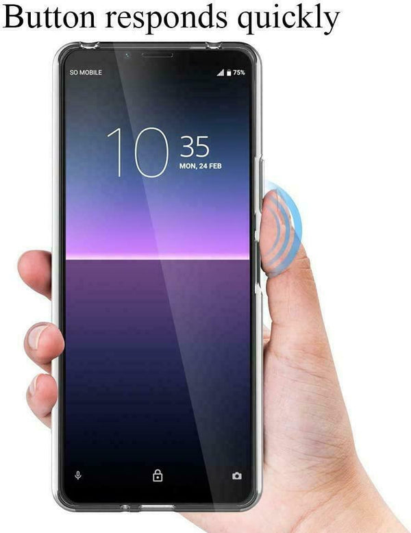For Sony Xperia 10 III 3 Case Shockproof Soft Silicone Thin TPU Protective Cover