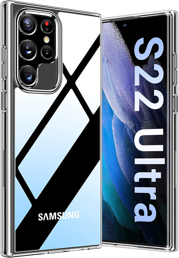 For Samsung Galaxy S22 Ultra Shockproof Case Bumper Slim Thin Clear Slim Cover