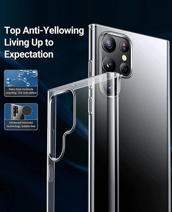 For Samsung Galaxy S22 Ultra Shockproof Case Bumper Slim Thin Clear Slim Cover