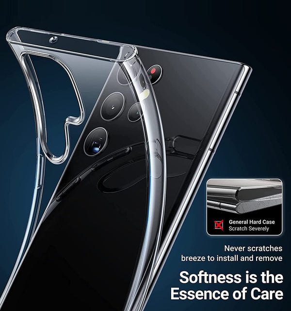 For Samsung Galaxy S22 Ultra Shockproof Case Bumper Slim Thin Clear Slim Cover