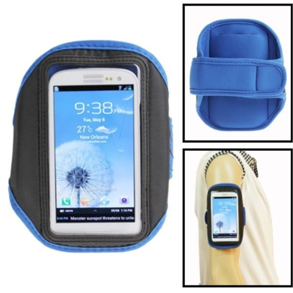 For Galaxy S3 SIII i9300 Armband Pouch Case Sports Gym Running Cycling Jogging