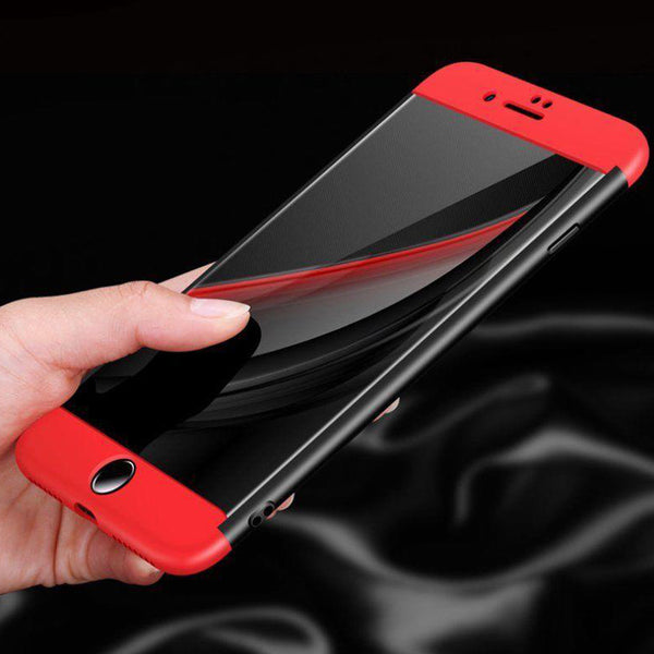 Case For iPhone 8 Plus, X XS 360° Shockproof Hybrid Ultra Thin Protective Cover
