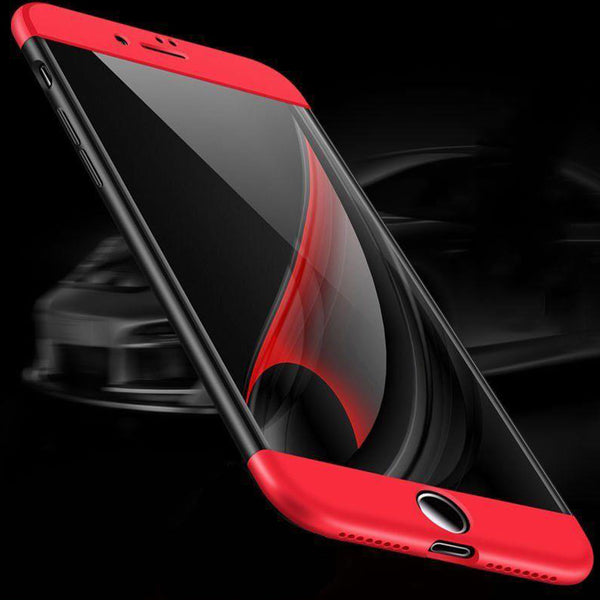 Case For iPhone 8 Plus, X XS 360° Shockproof Hybrid Ultra Thin Protective Cover