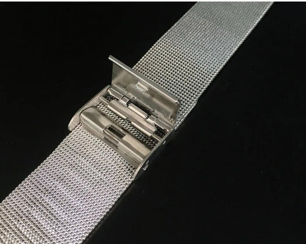 Milanese Mesh Watch Strap Band Stainless Steel Metal Quick Release 10mm - 24mm