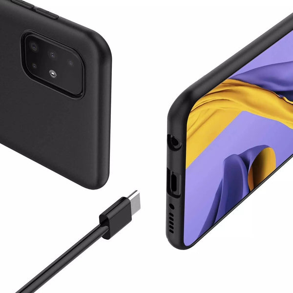 Case For Samsung Galaxy A51 4G 2019 Shockproof Matte TPU Soft Silicon Cover-uk
