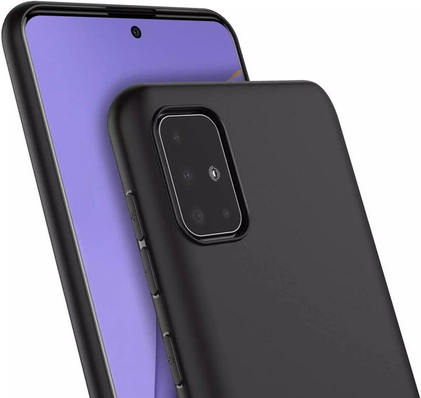 Case For Samsung Galaxy A51 4G 2019 Shockproof Matte TPU Soft Silicon Cover-uk