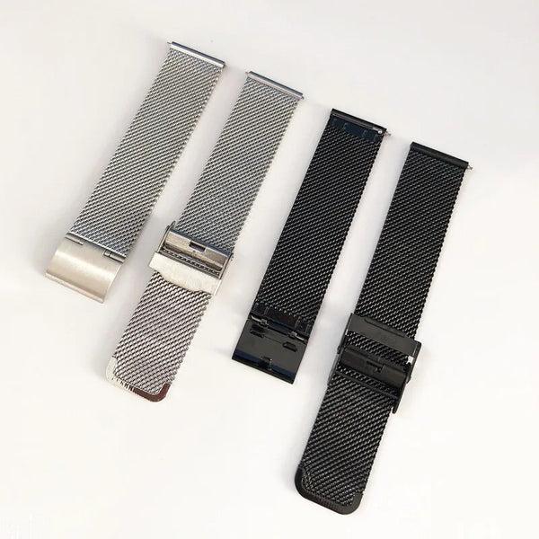 Milanese Mesh Watch Strap Band Stainless Steel Metal Quick Release 10mm - 24mm