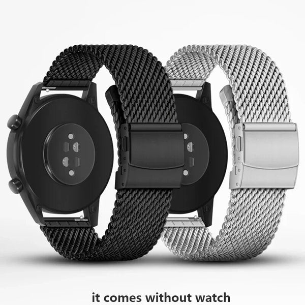 Milanese Mesh Watch Strap Band Stainless Steel Metal Quick Release 10mm - 24mm