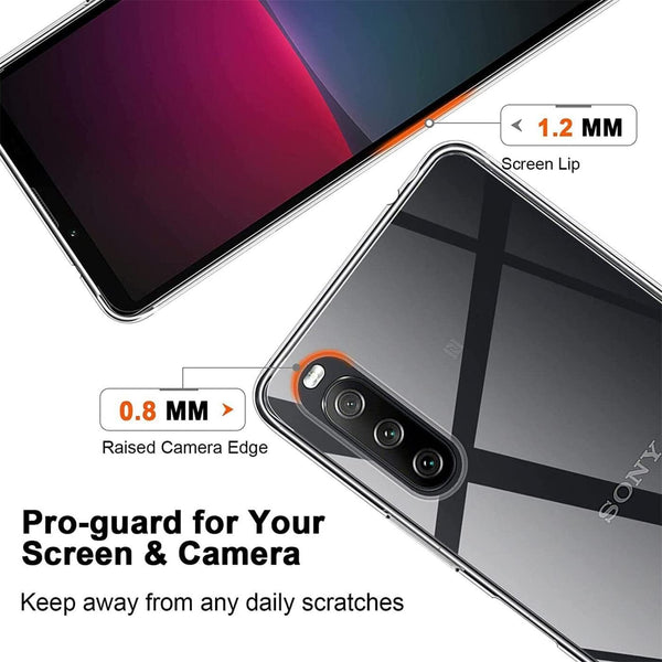 Case for Sony Xperia 10 IV CLEAR TPU GEL Transparent Shockproof Ultra Thin Cover