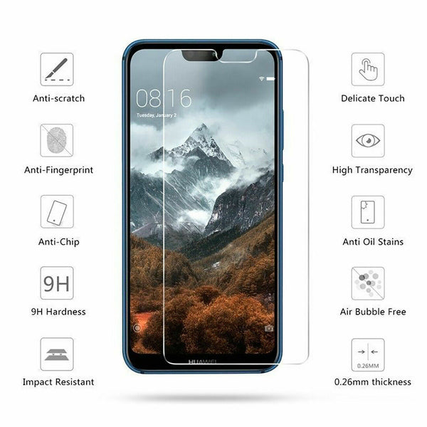 2x Gorilla Tempered Glass 9H Screen Protector For Huawei Nova 5T - UK