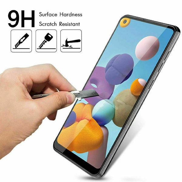 2X Screen Protector For Samsung Galaxy A21s 2020 Tempered Glass