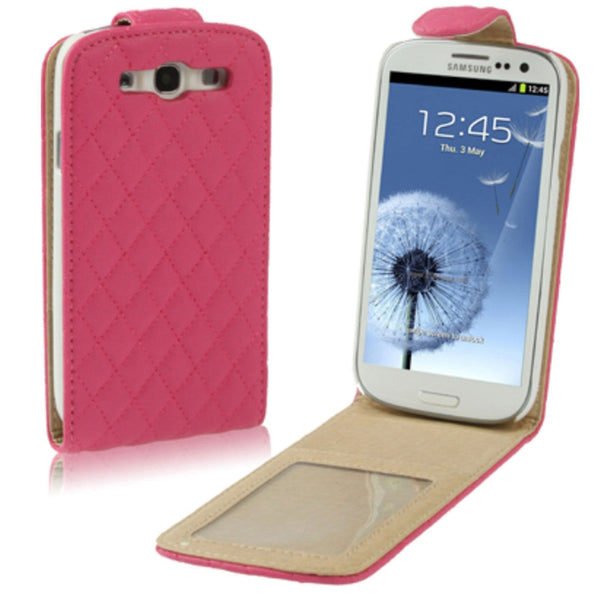 Case For Samsung Galaxy S3 SIII Leather Flip Wallet Cover Magnetic Stand