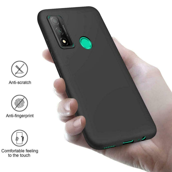For Huawei P Smart (2020) Ultra Slim Smart Soft Matte Silicone flexible Cover
