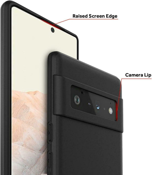 For Google Pixel 7 Pro Shockproof Case Matte TPU Ultra Thin Soft Slim Back Cover