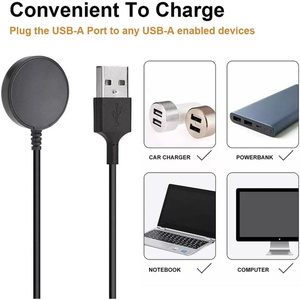Wireless USB Cable Fast Charger Dock For Samsung Galaxy Watch 7 40mm 44mm