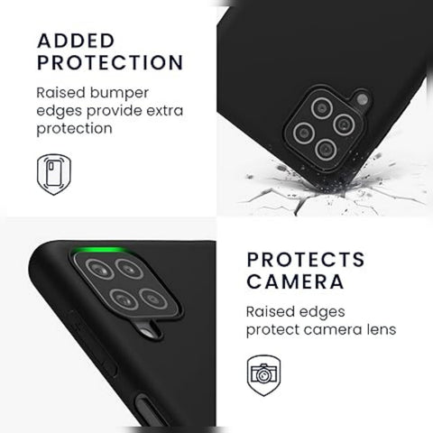 Case For Samsung Galaxy A12 5g Shockproof Matte TPU Slim Soft Cover-UK