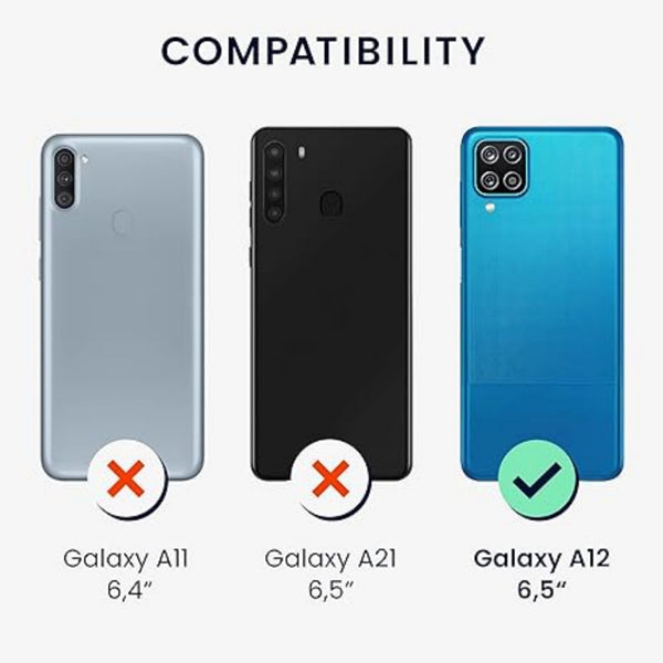 Case For Samsung Galaxy A12 5g Shockproof Matte TPU Slim Soft Cover-UK