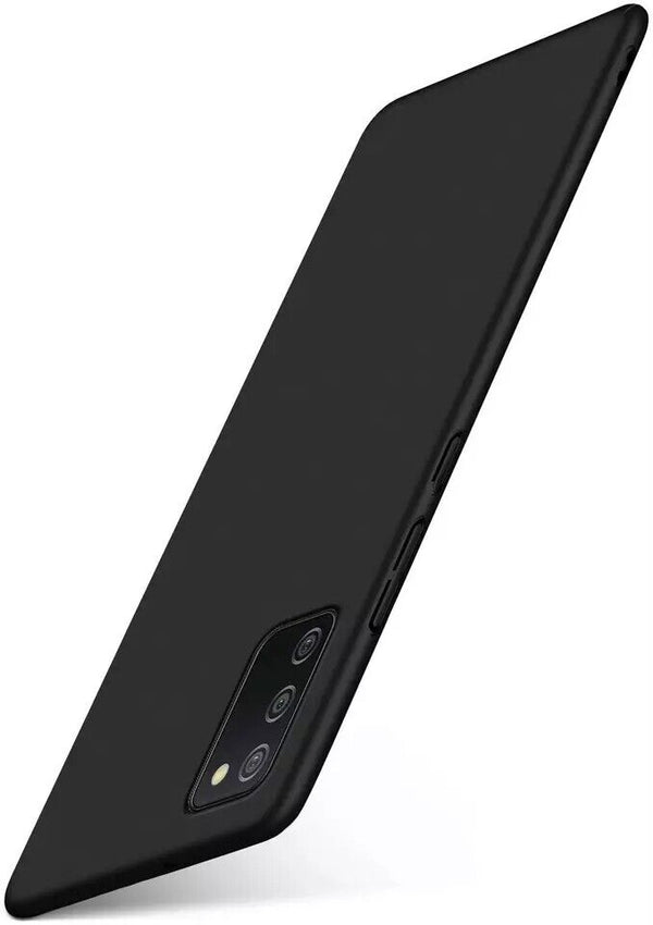 Case For Samsung Galaxy A02s 2020 Shockproof Matte TPU Soft Black Cover-UK