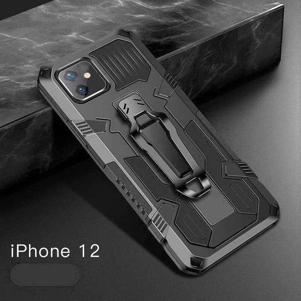 Rugged Case For iPhone 12 Shockproof Heavy Duty Stand Hybrid Armor Back Cover UK