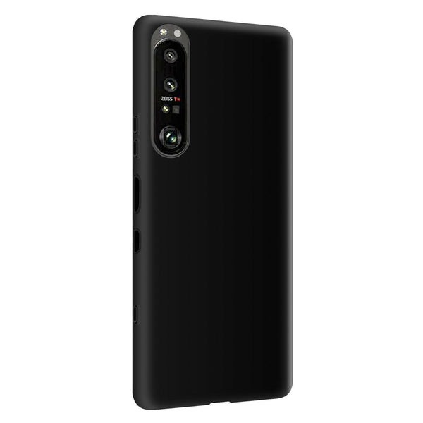 Case For Sony Xperia 10 III IV V Thin Matte TPU Silicone Shockproof Black Cover