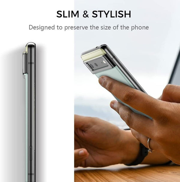 Clear Silicone Case For Google Pixel 6 Transparent TPU Soft Slim Cover- UK
