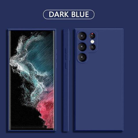Ultra Thin Silicone Matte TPU Case For Galaxy S23 S23+ Ultra Shockproof Cover UK