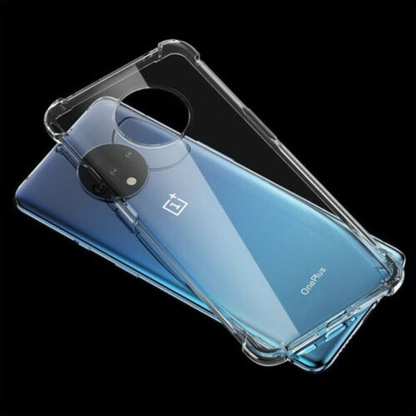 Case For OnePlus 7T Silicone Soft Shockproof Thick TPU Protective Cover- UK