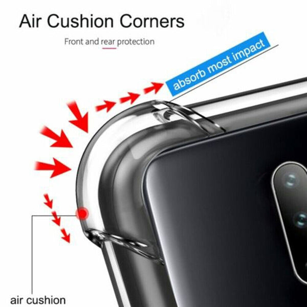 Case For OnePlus 7T Silicone Soft Shockproof Thick TPU Protective Cover- UK