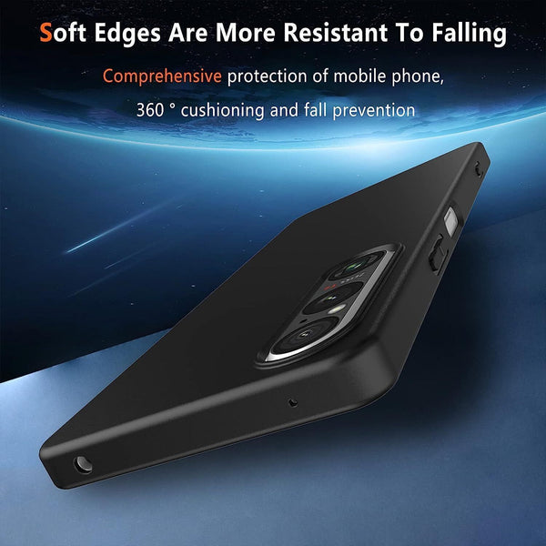 Case For Sony Xperia 1 5 10 Ultra Thin Matte TPU Silicone Shockproof Black Cover