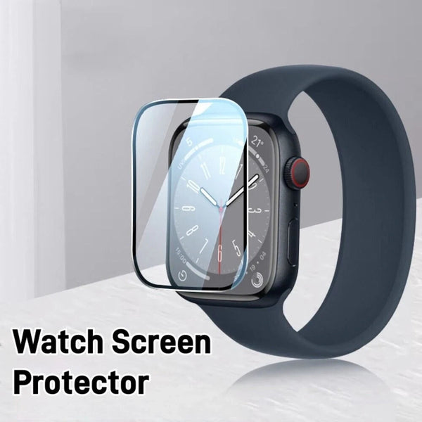 9D Screen Protector For Apple Watch 7 8 9 Film Tempered Glass 41mm 45mm