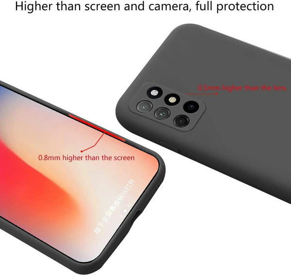 Ultra Thin Soft Liquid Silicone Mate TPU Case For One Plus 8T Shockproof Back Cover