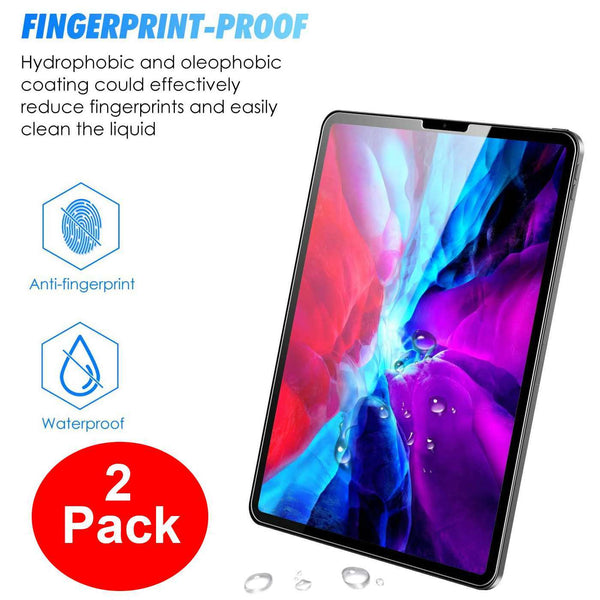2 PACK Tempered Glass Screen Protector Cover For Apple iPad Pro 11 2021 3rd Gen