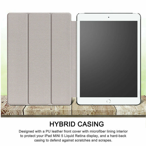 Case For iPad 7th generation 10.2 2019 Leather Magnetic Smart Flip Stand Cover