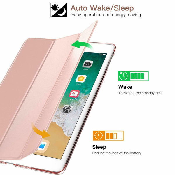 Case For iPad 7th generation 10.2 2019 Leather Magnetic Smart Flip Stand Cover
