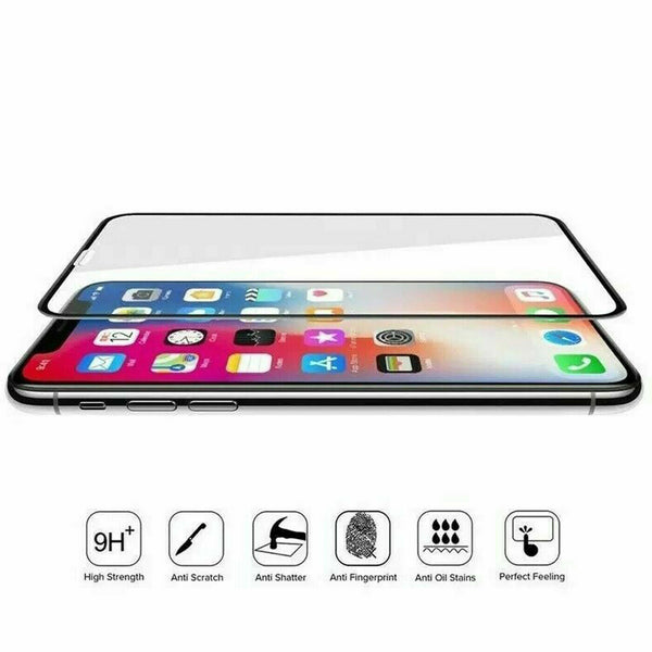 9D Genuine Guard Tempered Glass Screen Protector For iPhone 13 Pro Max Cover