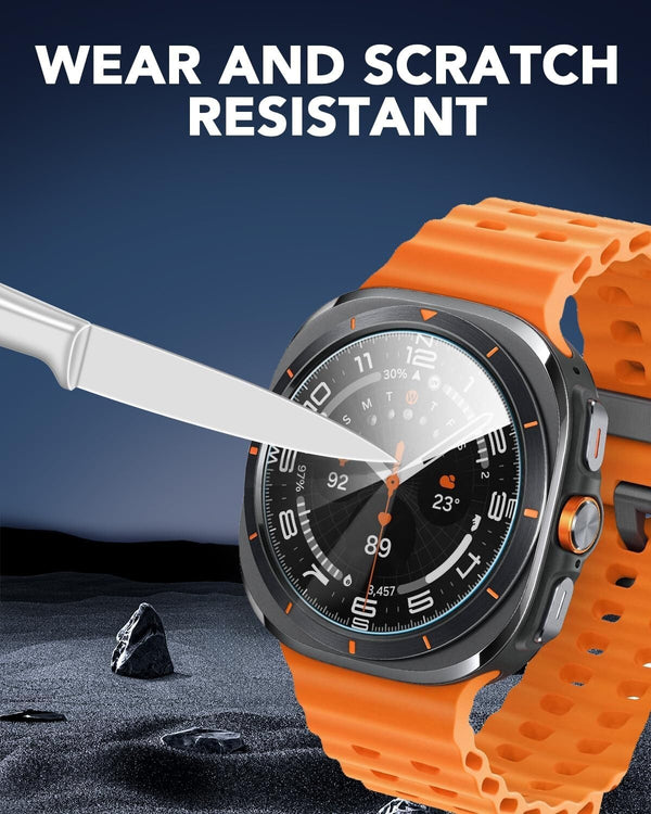 2x 9H Tempered Glass For Galaxy Watch Ultra 47mm Screen Protector