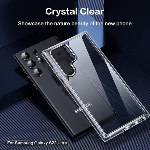 For Samsung Galaxy S22 Ultra Shockproof Case Bumper Soft TPU Clear Slim Cover