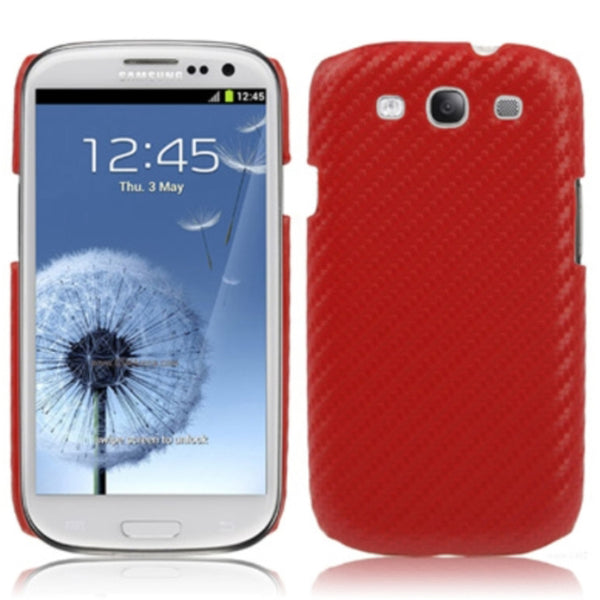 Carbon Fiber Case For Samsung Galaxy i9300 S3 SIII Hard Back Case Skin Cover- UK