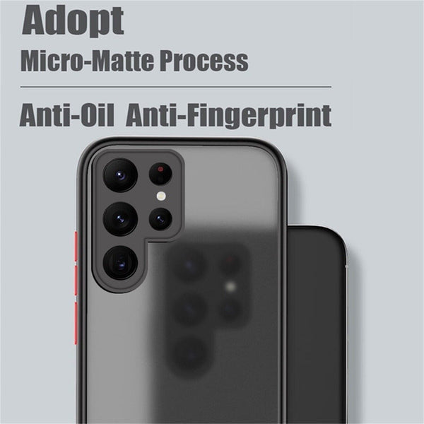 Shockproof Case For Galaxy S23 Plus Genuine Armor Anti-Knock Silicone Cover