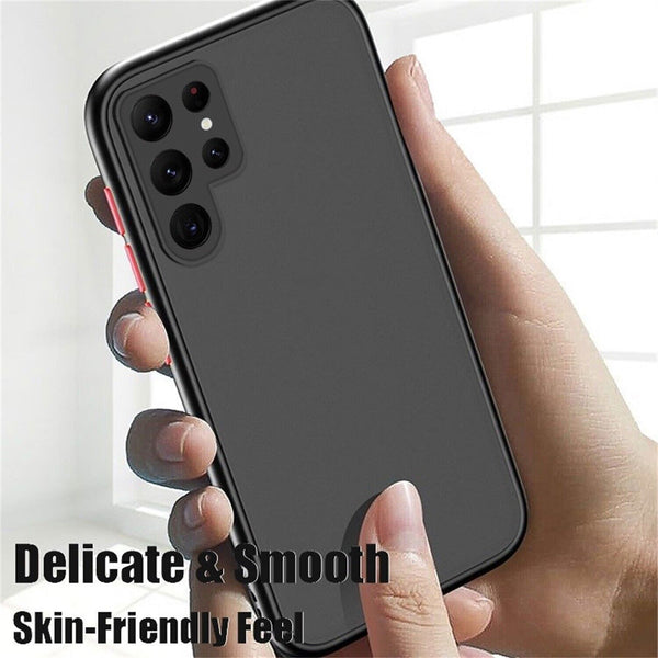 Shockproof Case For Galaxy S23 Plus Genuine Armor Anti-Knock Silicone Cover