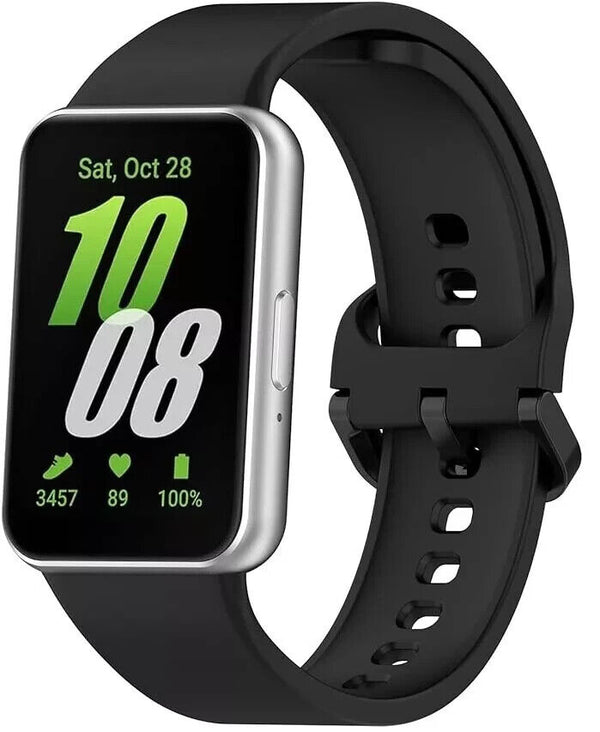 Strap For Samsung Galaxy Watch Fit 3 (SM-R390) Sport Soft Silicone Gel-UK