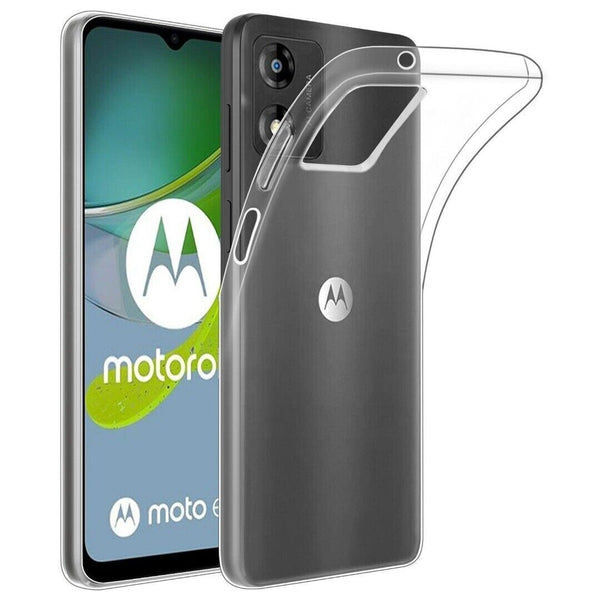 Ultra Thin Case For Motorola Moto E13 Slim Silicon Shockproof Rubber Clear Cover