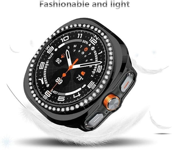 Bling Case For Samsung Galaxy Smart Watch Ultra 47mm Protective Diamond Cover