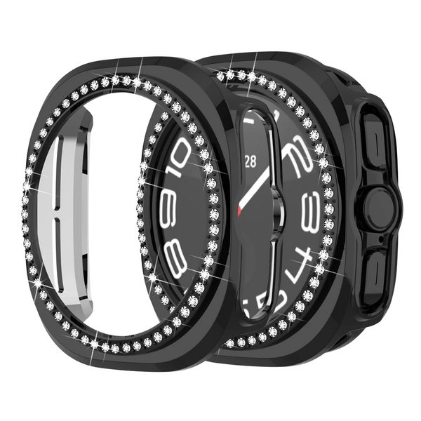 Bling Case For Samsung Galaxy Smart Watch Ultra 47mm Protective Diamond Cover