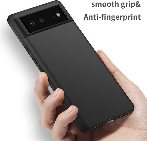 Case For Google Pixel 6 Pro Shockproof Slim Matte Black TPU Thin Soft Cover-UK