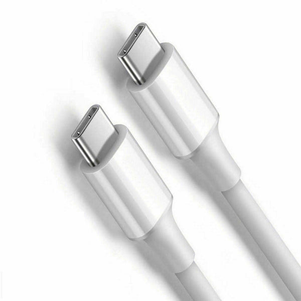 USB C To USB C Fast Charger PD 60W Dual Type C Charging Data Sync Cable 1M , 2M