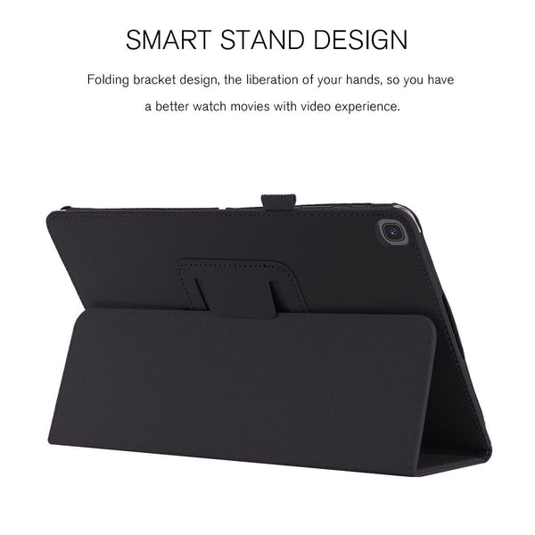 For Galaxy Tab A8 10.5'' SM X200 X205 X207 Leather Case Smart Flip Stand Cover