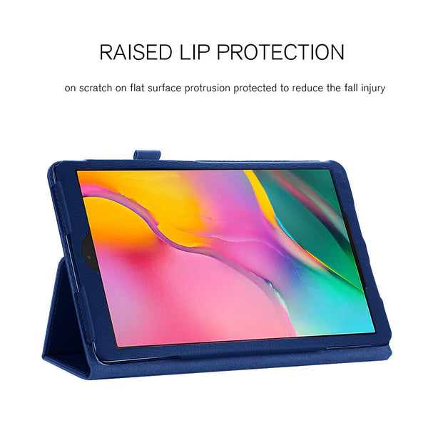For Galaxy Tab A8 10.5'' SM X200 X205 X207 Leather Case Smart Flip Stand Cover