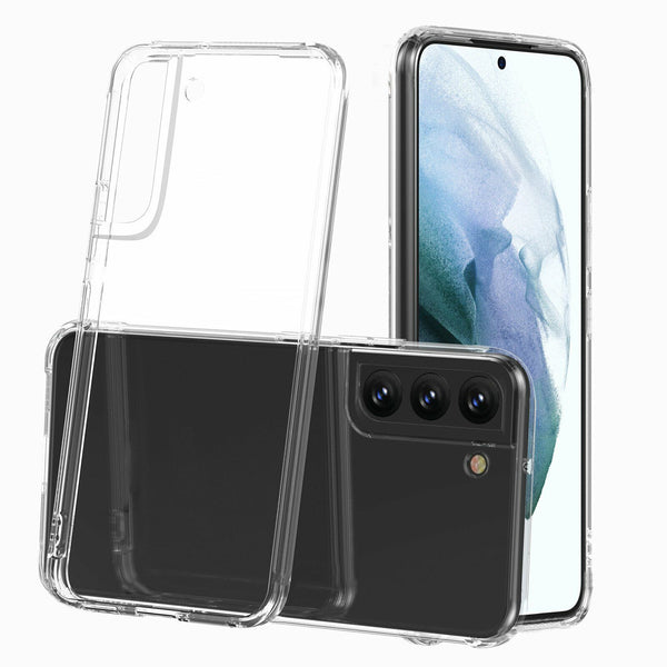 For Samsung Galaxy S22 / S22+ Plus / S22 Ultra Case | Silicone Soft Clear Cover