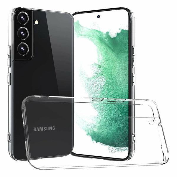 For Samsung Galaxy S22 / S22+ Plus / S22 Ultra Case | Silicone Soft Clear Cover